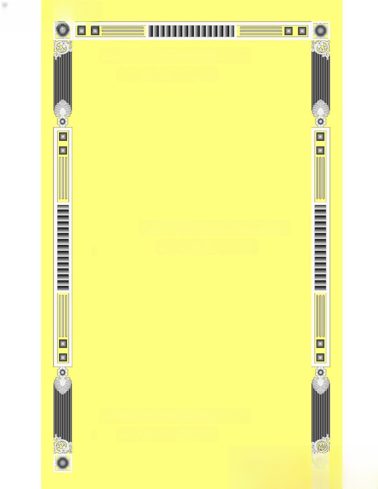 MD - MIX-02 Contemporary Architectural Border Frame 3D Relief Model
